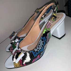 Colored heels